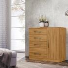 Comoda 4 Gavetas E 1 Porta 7070 Moval