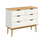 Cômoda 4 Gavetas Em Madeira Maciça Linha Nórdica Yescasa  Rob