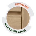 Cômoda 4 Gavetas Em Mdp 89x92cm Carla Branco/branco