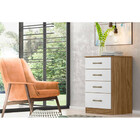 Cômoda 4 Gavetas Em Mdp Moval Móveis