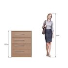 Cômoda 4 Gavetas Espineta Decibal Móveis Avelã/milano