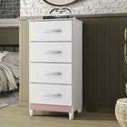 Cômoda 4 Gavetas Flex Mobi Albatroz