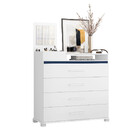 Cômoda 4 Gavetas Flex Munique Albatroz