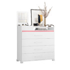 Cômoda 4 Gavetas Flex Munique Albatroz