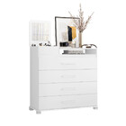 Cômoda 4 Gavetas Flex Munique Albatroz