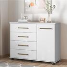 Cômoda 4 Gavetas Flora Branco