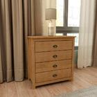 Comoda 4 Gavetas Freijó Topázio - Fn