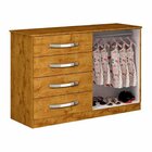 Cômoda 4 Gavetas Imop Com Sapateira Dubai