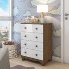 Cômoda 4 Gavetas Junior New Móveis Peroba