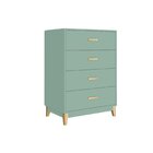 Cômoda 4 Gavetas Legno Movelbento Oliva