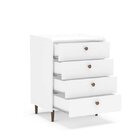 Cômoda 4 Gavetas Luisiana  Branco