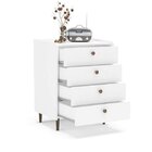 Cômoda 4 Gavetas Luisiana  Branco