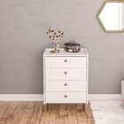 Cômoda 4 Gavetas Luisiana  Branco