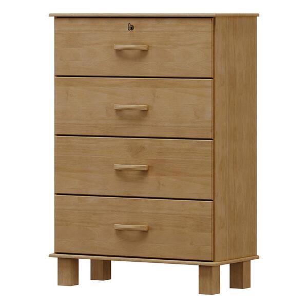 Comoda 4 Gavetas Madeira Maciça 79 Cm 1138 Milani Store