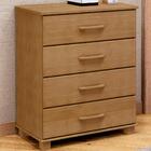 Comoda 4 Gavetas Madeira Maciça 84 Cm 2250 Milani Store