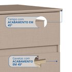 Cômoda 4 Gavetas Maia 97cm X 71,5cm X 45,3cm Duna