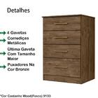 Comoda 4 Gavetas Ms9133 Moval