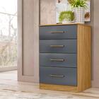 Comoda 4 Gavetas Ms9133 Moval