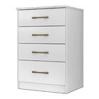 Comoda 4 Gavetas Ms9134 Branco Moval