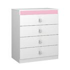 Comoda 4 Gavetas Nughis Branco