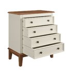 Cômoda 4 Gavetas Off White