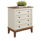 Cômoda 4 Gavetas Off White