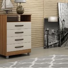 Cômoda 4 Gavetas - Paris-branco - Chf Móveis