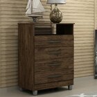 Cômoda 4 Gavetas Paris Chf Móveis