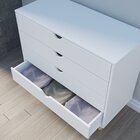 Cômoda 4 Gavetas Puxador Embutido Ipanema