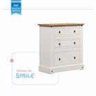 Cômoda 4 Gavetas Smile Serpil