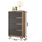 Cômoda 4 Gavetas Sole Albatroz