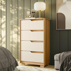 Cômoda 4 Gavetas Sole Albatroz