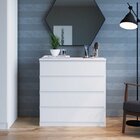 Cômoda 4 Gavetas Urban Mambel Branco