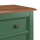 Cômoda 4 Gavetas Verde