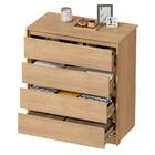 Comoda 4 Gv 89 Cm Corrediças Telescopicas Co027 Mxm