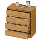 Comoda 4 Gv 89 Cm Corrediças Telescopicas Co027 Mxm