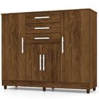 Comoda 4 Portas E 3 Gavetas Para Quarto 20028 Vlr