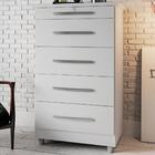 Comoda 5 Gav Corrediças Telescopicas E Chave Em53 Freijo Mpri