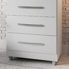 Comoda 5 Gav Corrediças Telescopicas E Chave Em53 Freijo Mpri