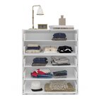 Cômoda 5 Gavetas 104,2cm X 90cm Porto Branco/creme