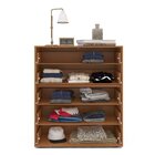 Cômoda 5 Gavetas 104,2cm X 90cm Porto Freijó/branco