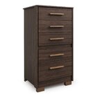 Cômoda 5 Gavetas 104,5 X 55 Cm Primacy Capuccino Wood