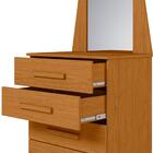 Comoda 5 Gavetas 1 E Roncador Cinamomo Off White