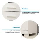 Cômoda 5 Gavetas 1 Porta Com Sapateira Rayane Acp