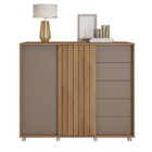 Cômoda 5 Gavetas 1 Porta Pegasus Caemmun