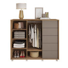 Cômoda 5 Gavetas 1 Porta Pegasus Caemmun