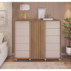 Cômoda 5 Gavetas 1 Porta Pegasus Caemmun