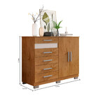 Cômoda 5 Gavetas 2 Portas Com Pés Flex Co8030 Araplac