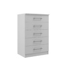 Cômoda 5 Gavetas 60cm X 91,5cm Turim  Branco