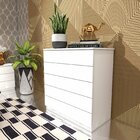 Cômoda 5 Gavetas 86cm Florença